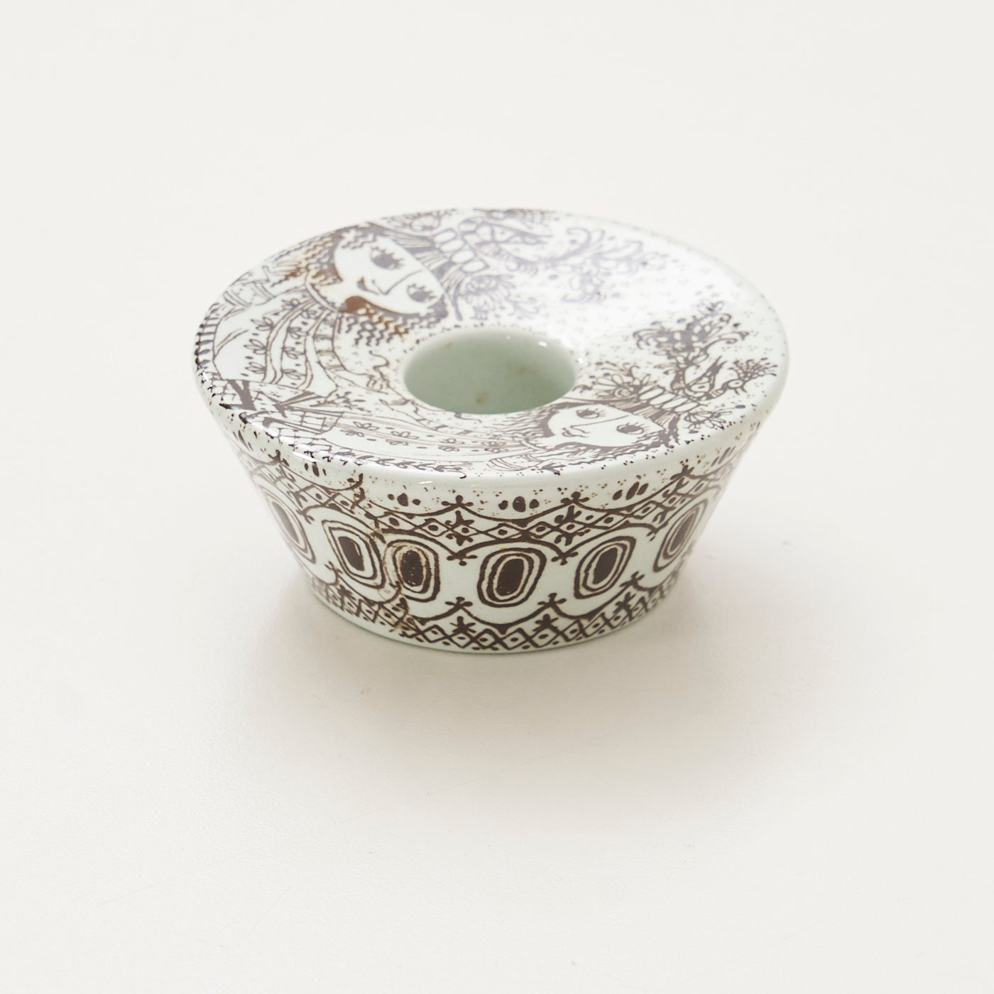 Vintage Candle Holder by Bjorn Wiinbald for Nymolle, Denmark