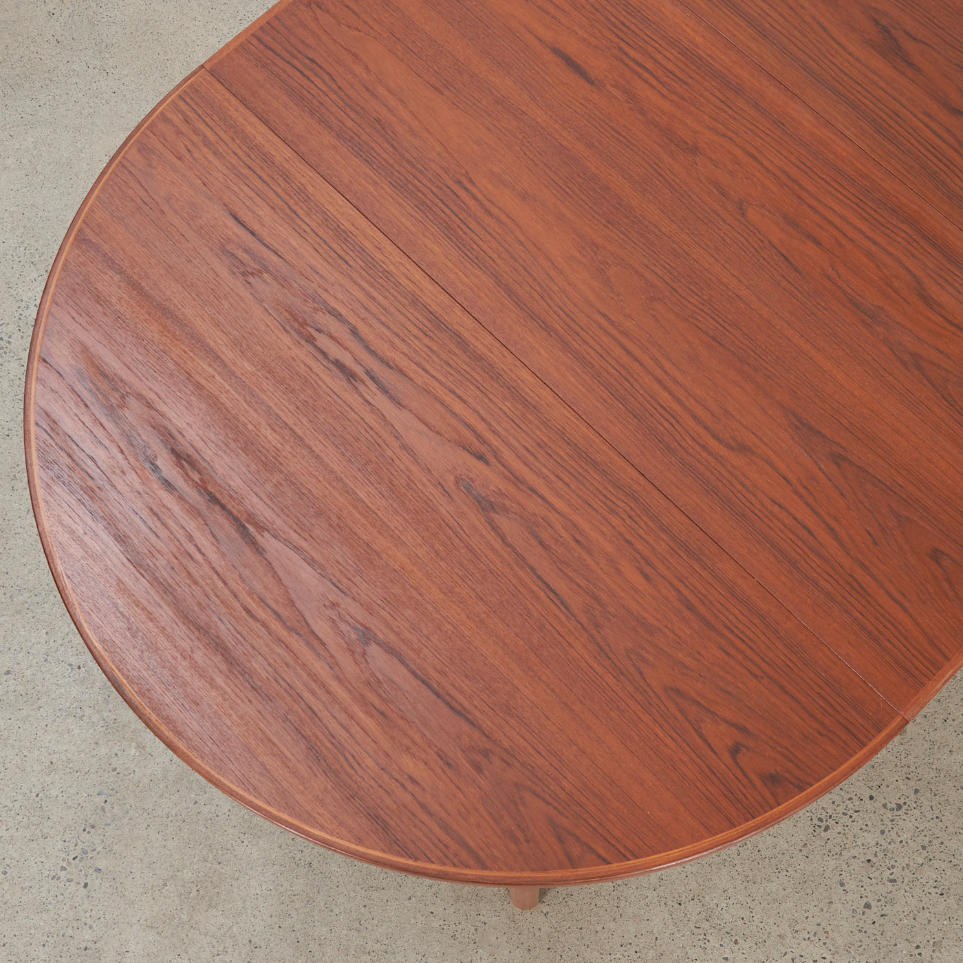 Extendable Round Teak Dining Table