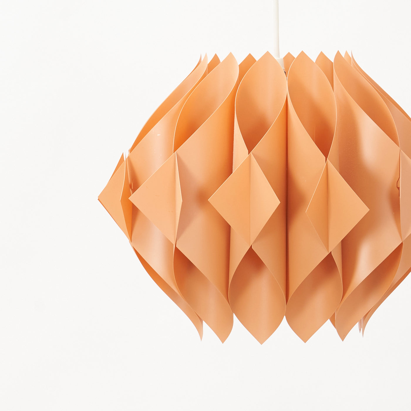 Vintage Plastic Swag Lamp