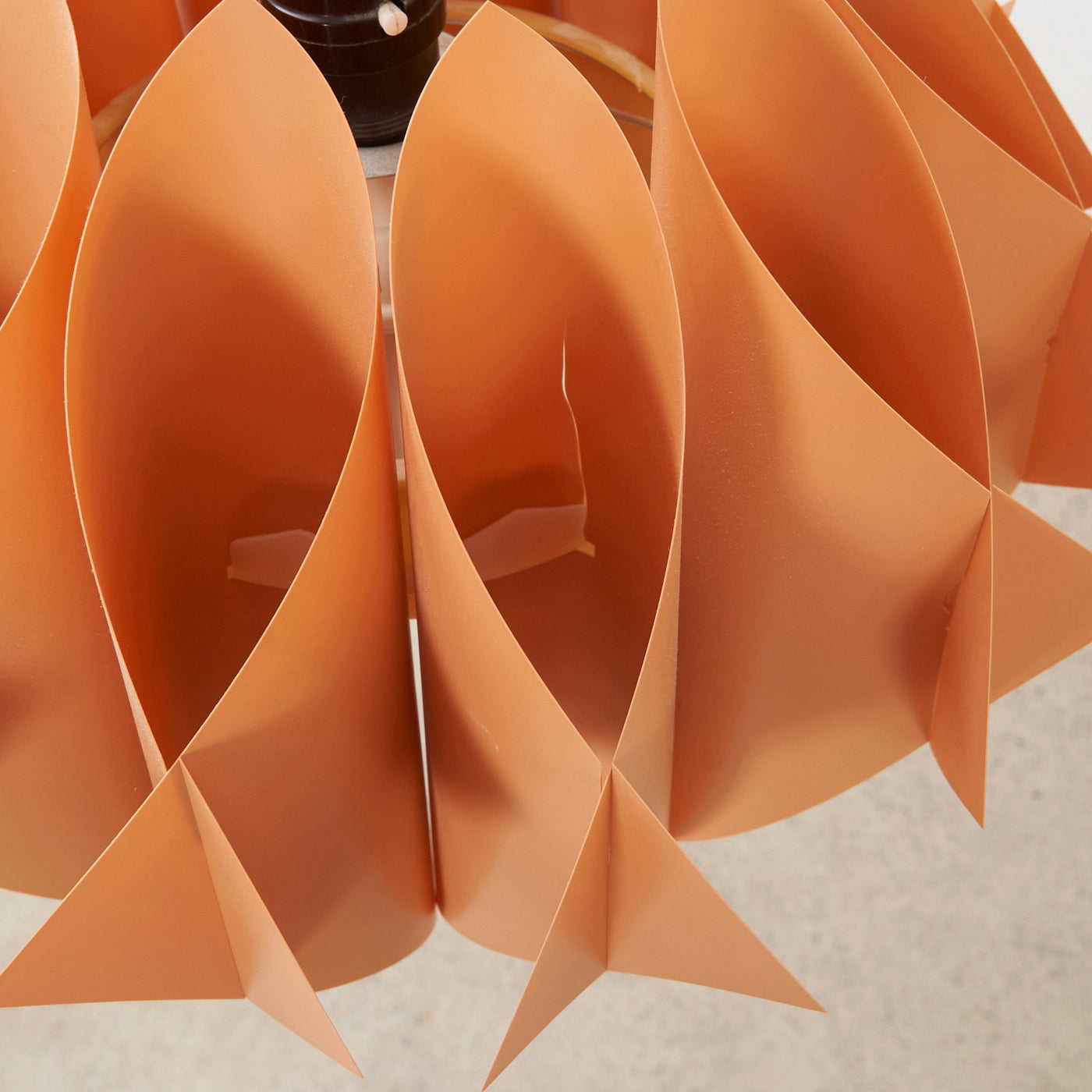 Vintage Plastic Swag Lamp