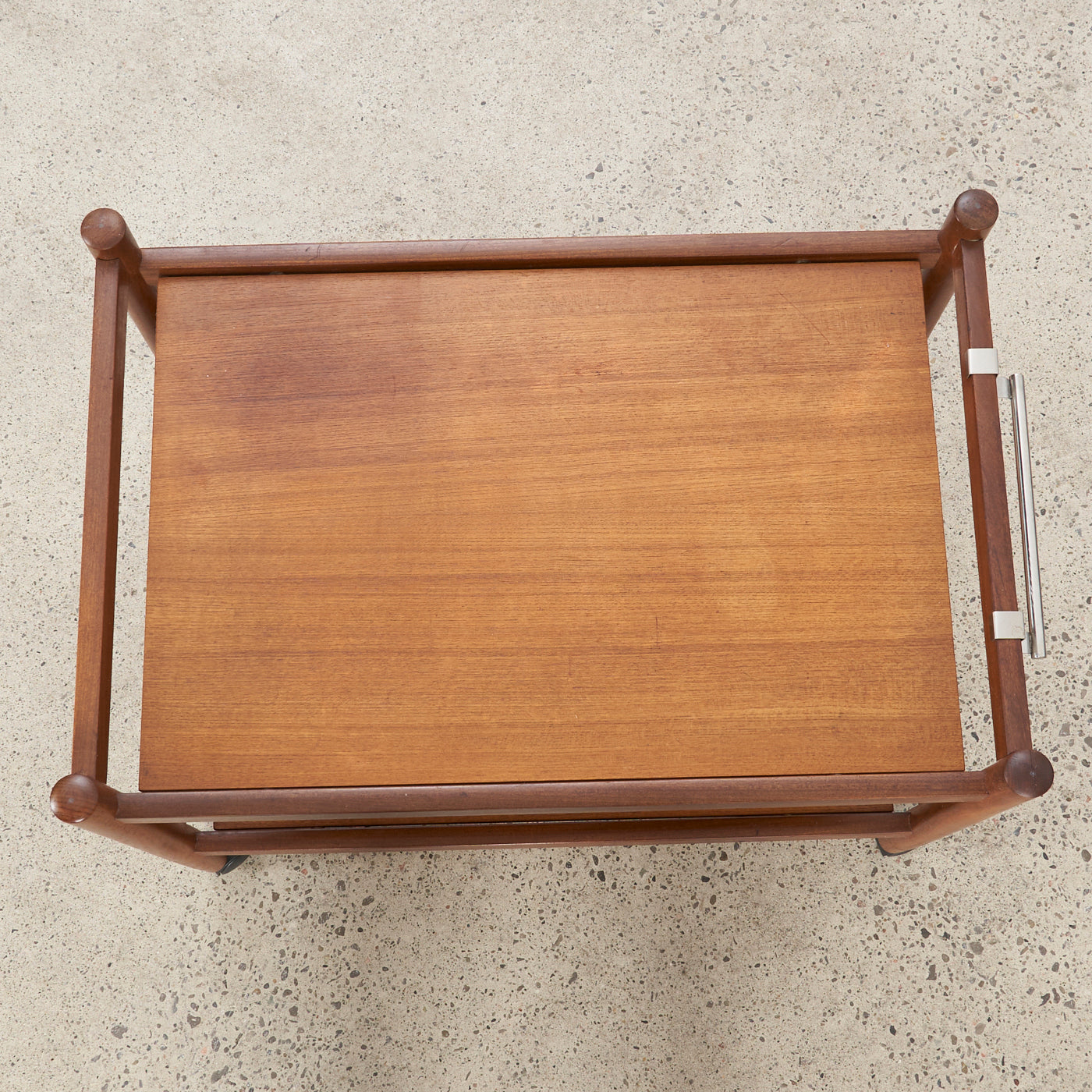 Teak Bar Cart