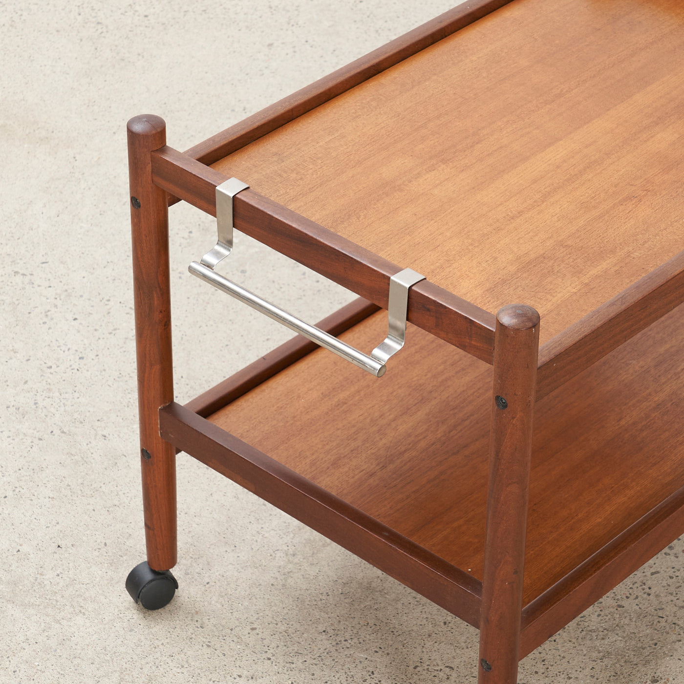Teak Bar Cart