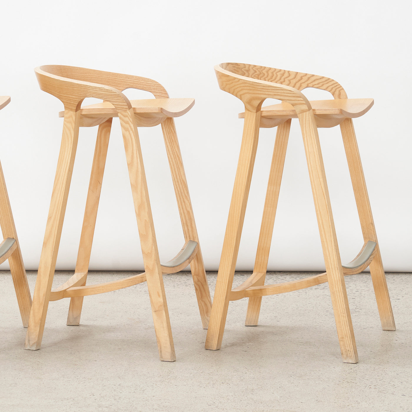 Set of 3 Counter "She Said" Stools by Nitzan Cohen for Mattiazzi