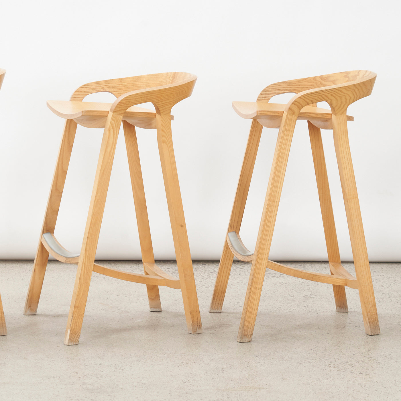 Set of 3 Counter "She Said" Stools by Nitzan Cohen for Mattiazzi