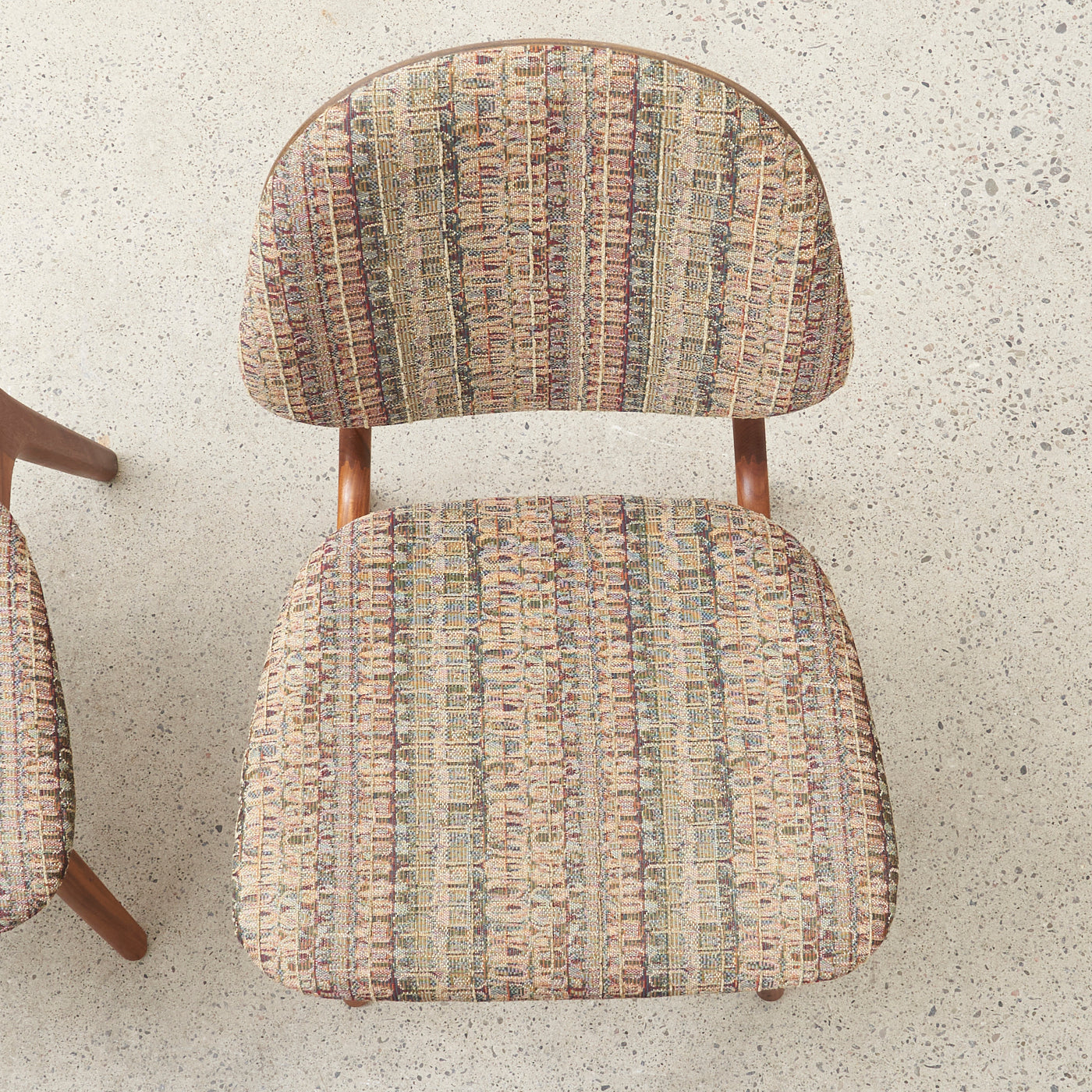 Set of 4 Teak Shield Back Dining Chairs by Arne Hovmand Olsen, Denmark