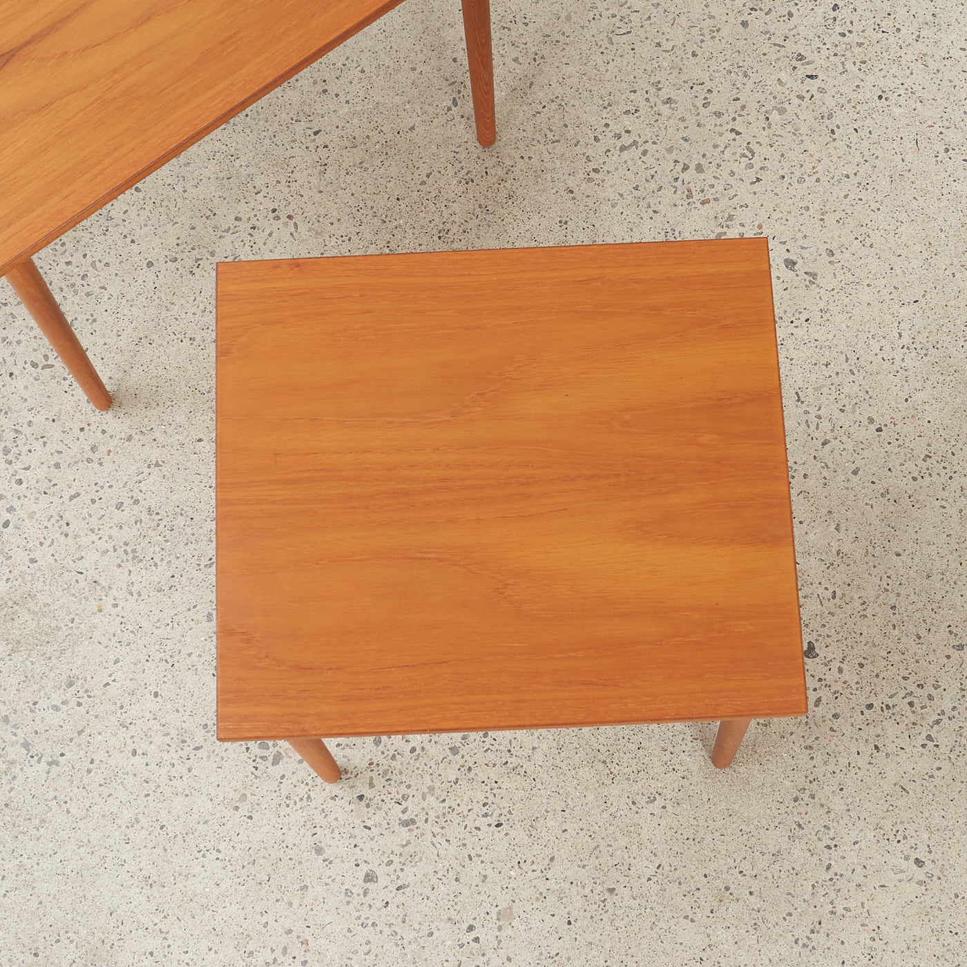 Set of 3 Teak Nesting Tables