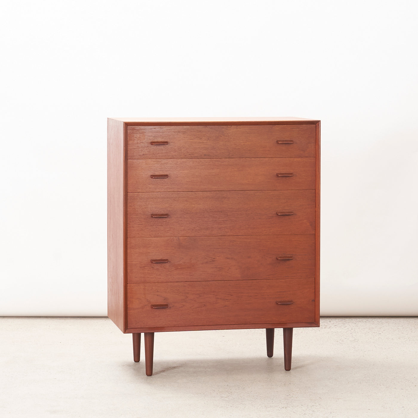 Teak 5-Drawer Dresser, Denmark