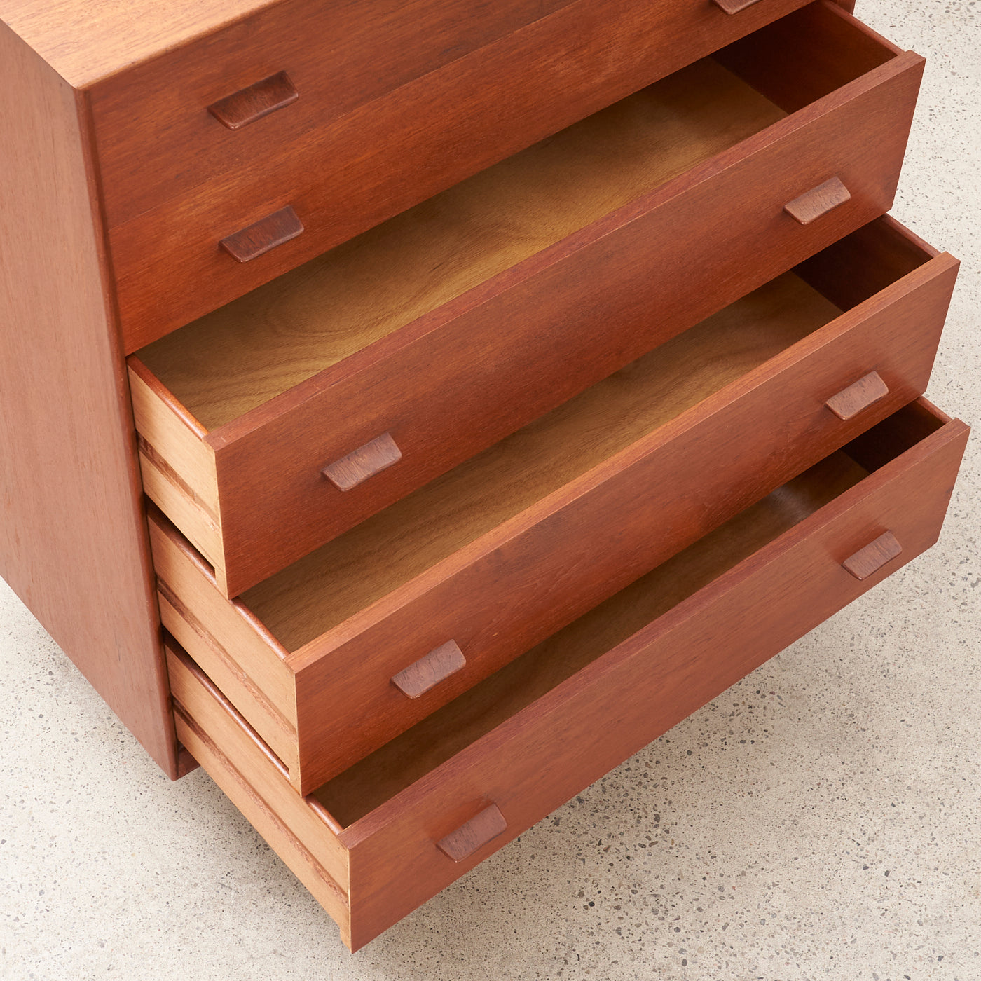 Teak 5-Drawer Dresser, Denmark