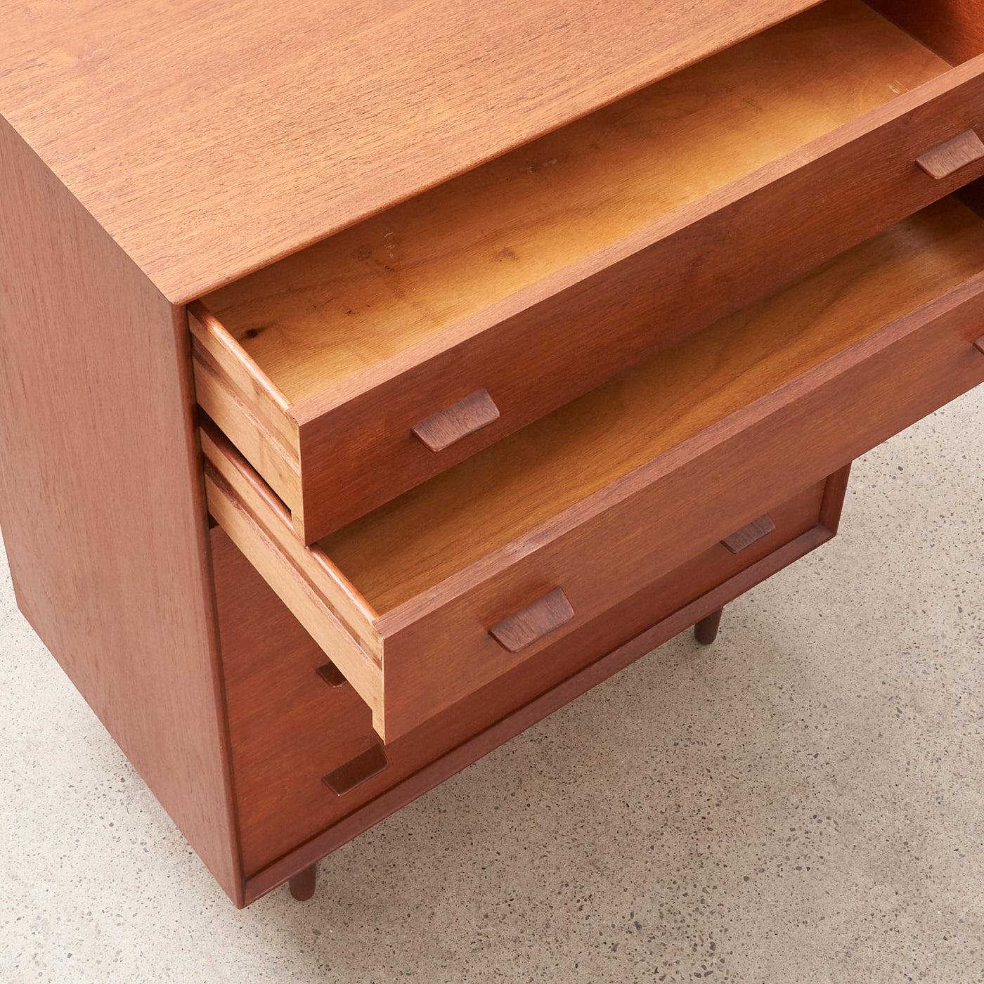 Teak 5-Drawer Dresser, Denmark