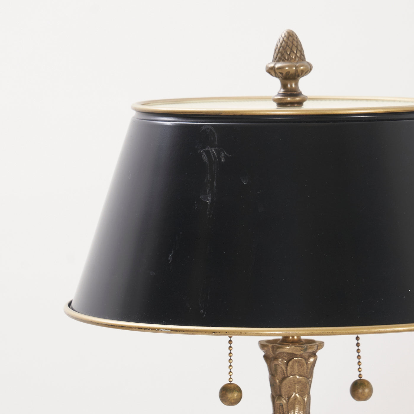Vintage Brass & Metal Table Lamp