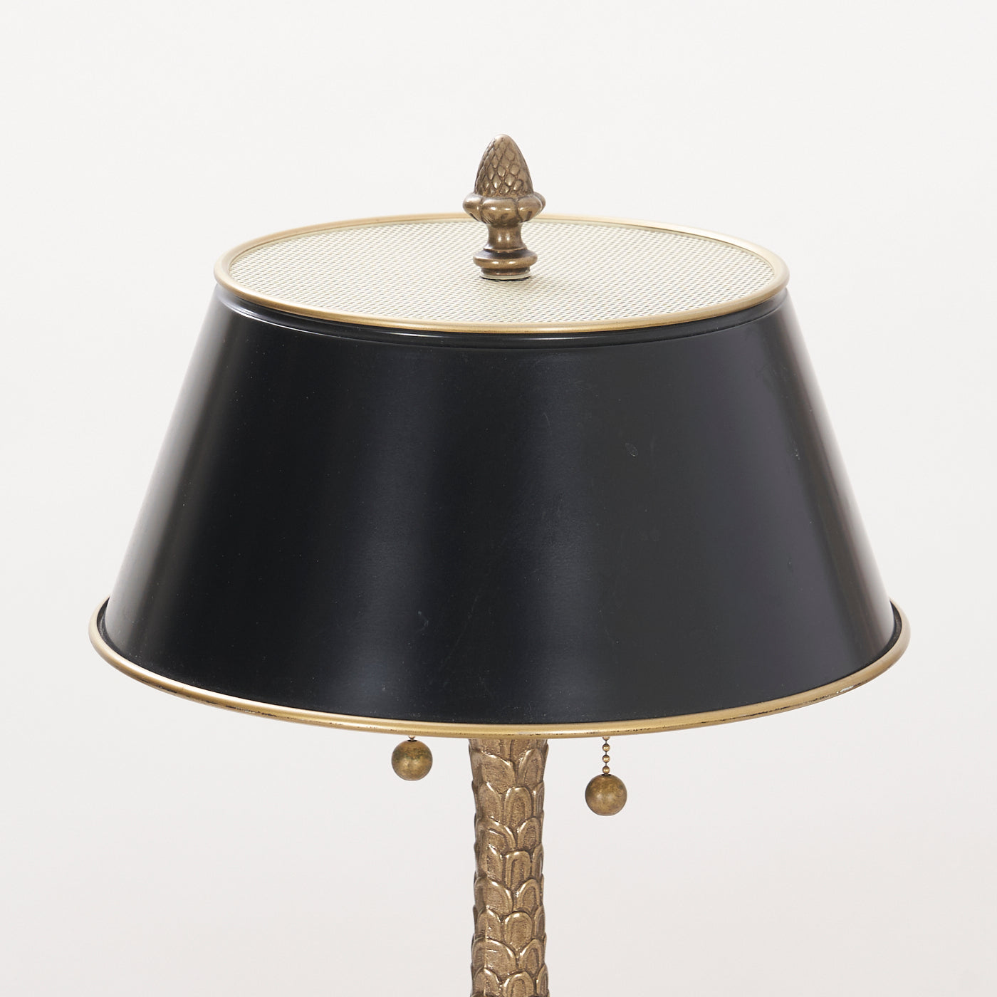 Vintage Brass & Metal Table Lamp