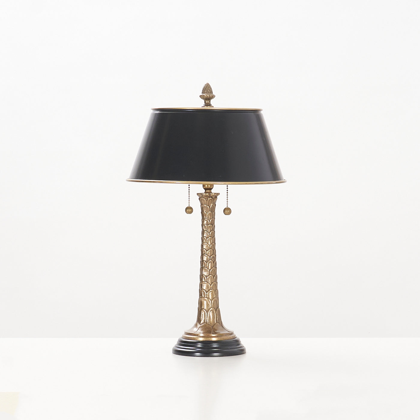 Vintage Brass & Metal Table Lamp