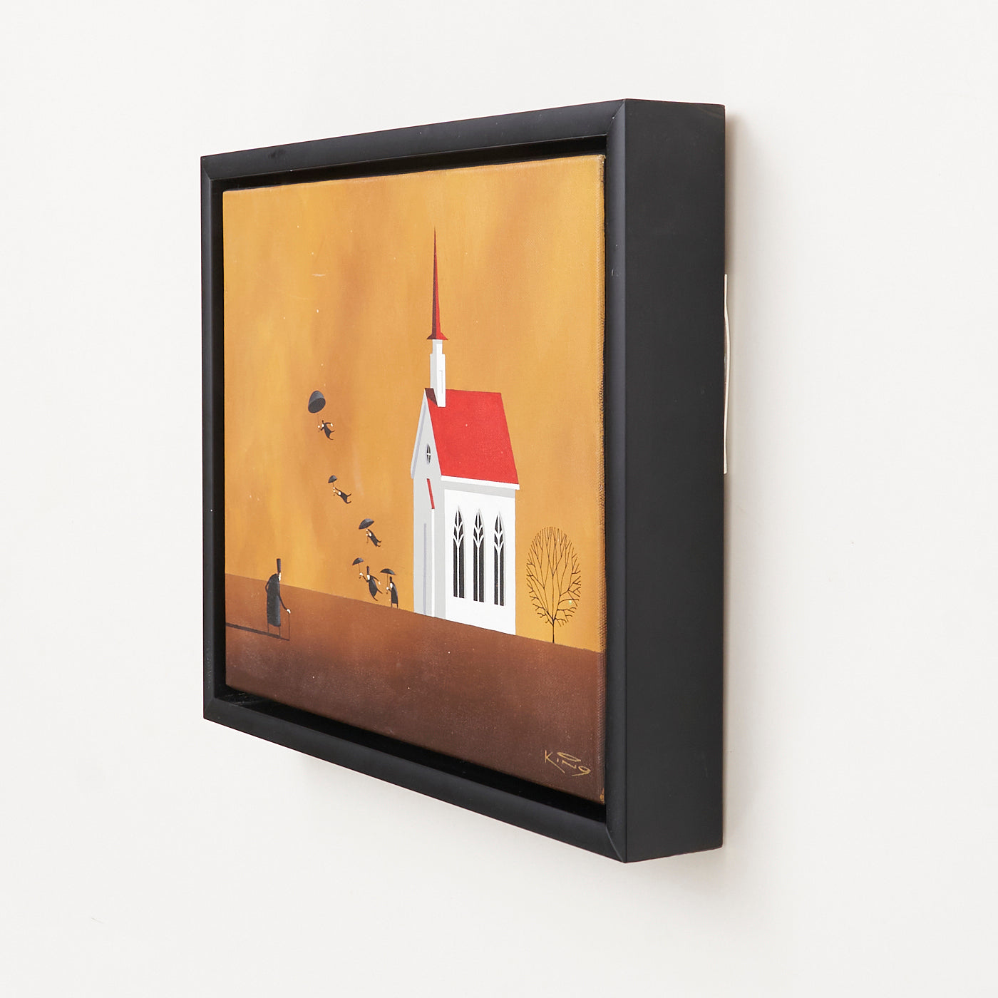 Framed Canvas Painting by Andrew King