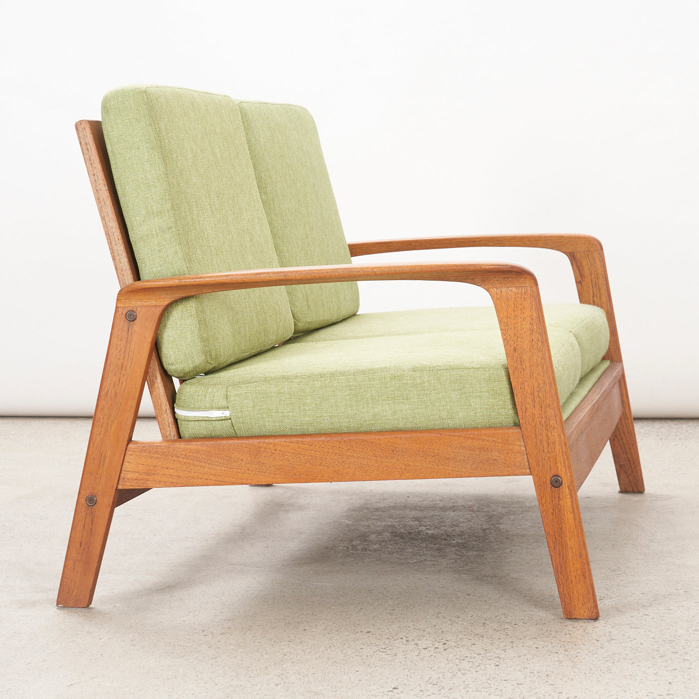 Teak Loveseat by R. Huber