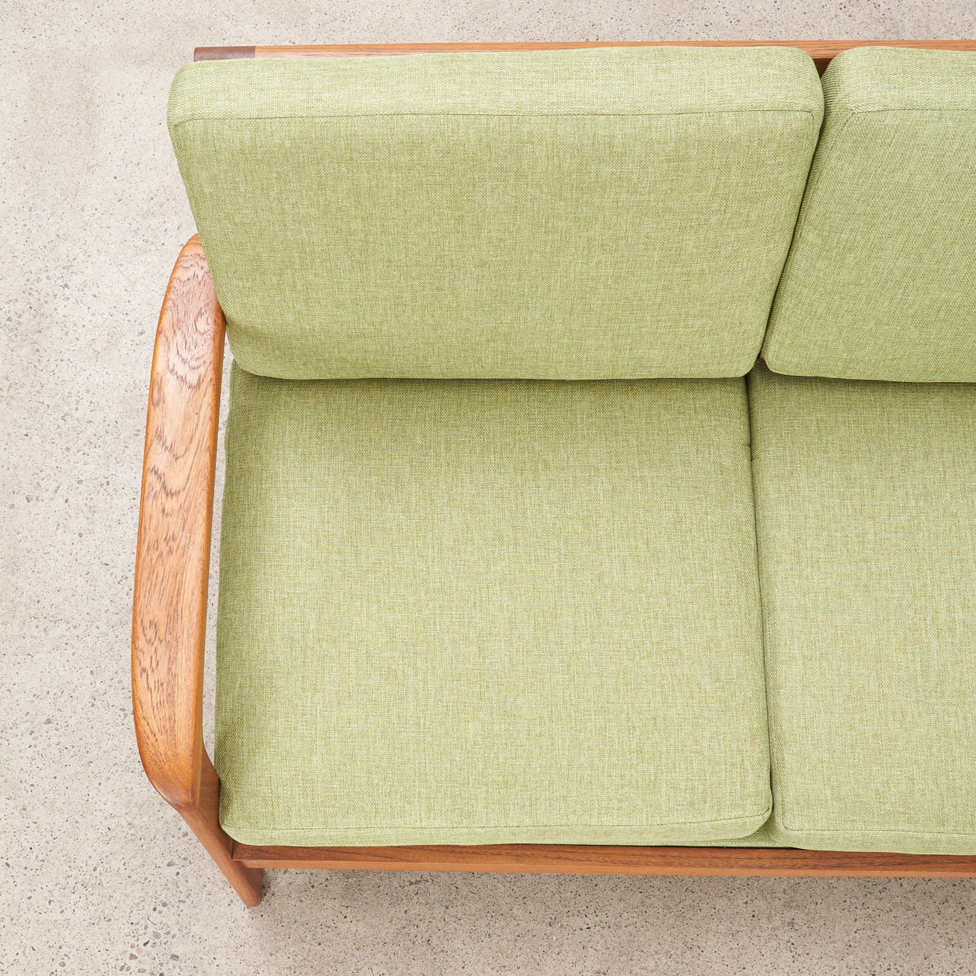 Teak Loveseat by R. Huber