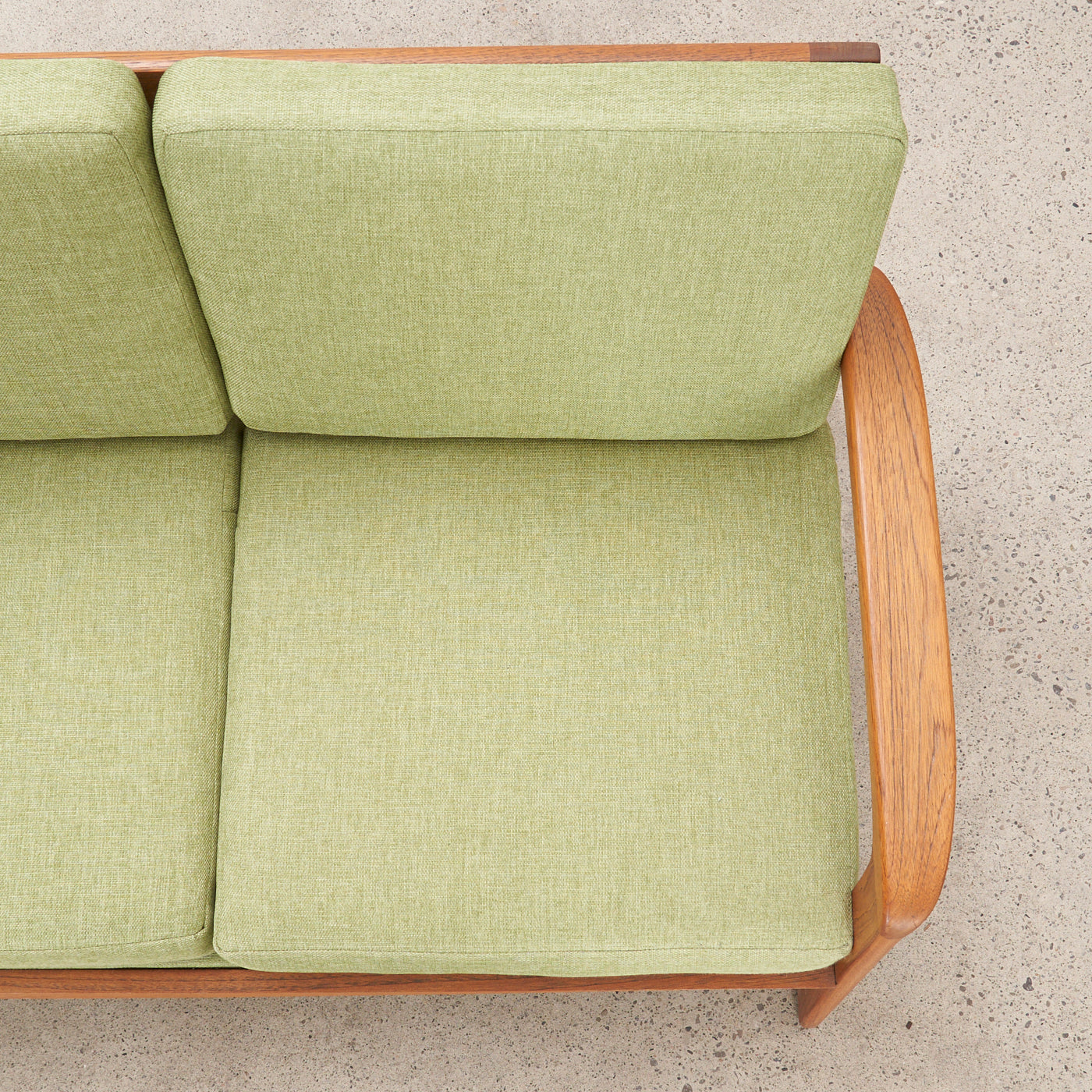 Teak Loveseat by R. Huber
