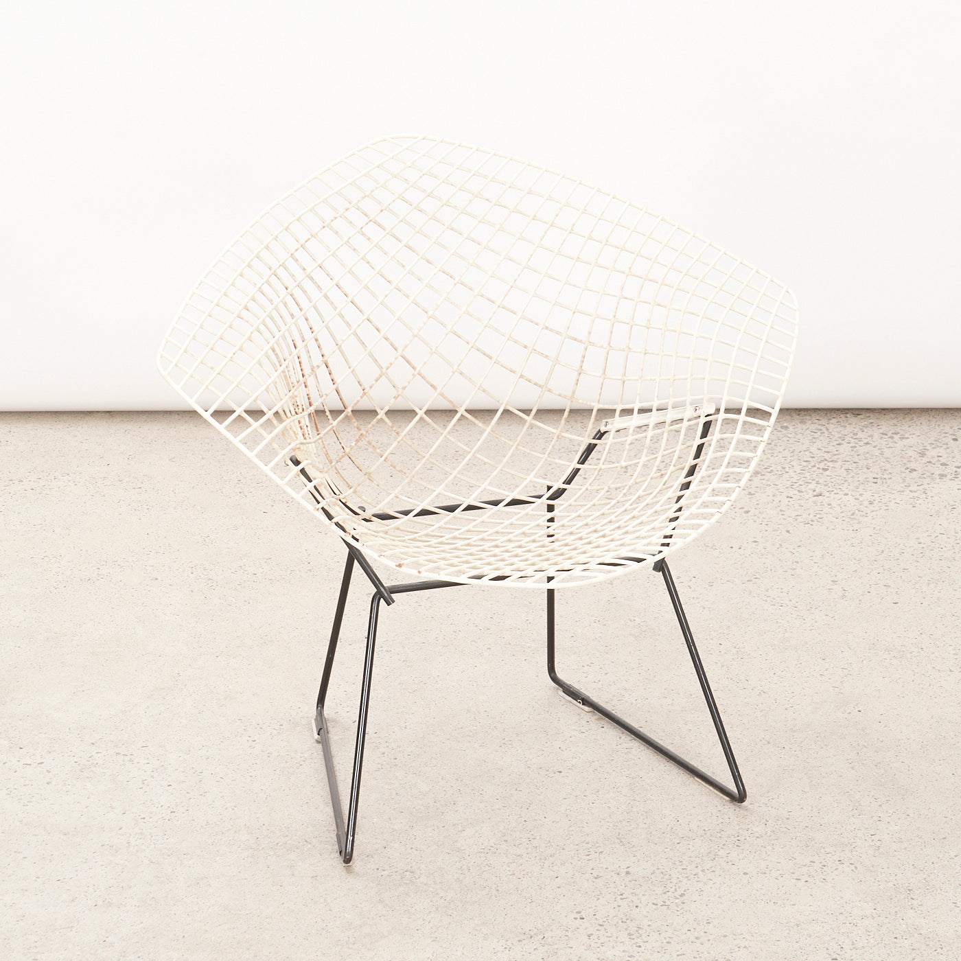 Vintage Bertoia Diamond Chair w/ Upholstered Cover for Knoll