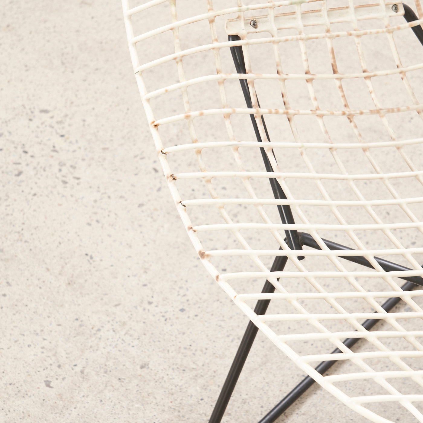 Vintage Bertoia Diamond Chair w/ Upholstered Cover for Knoll