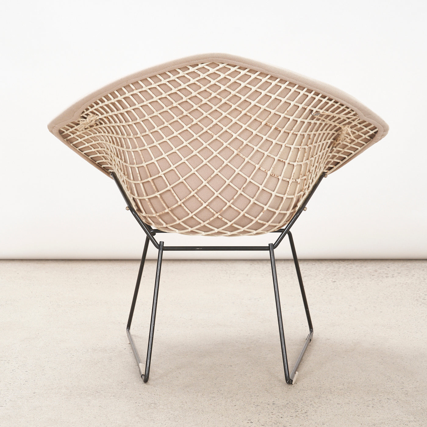 Vintage Bertoia Diamond Chair w/ Upholstered Cover for Knoll