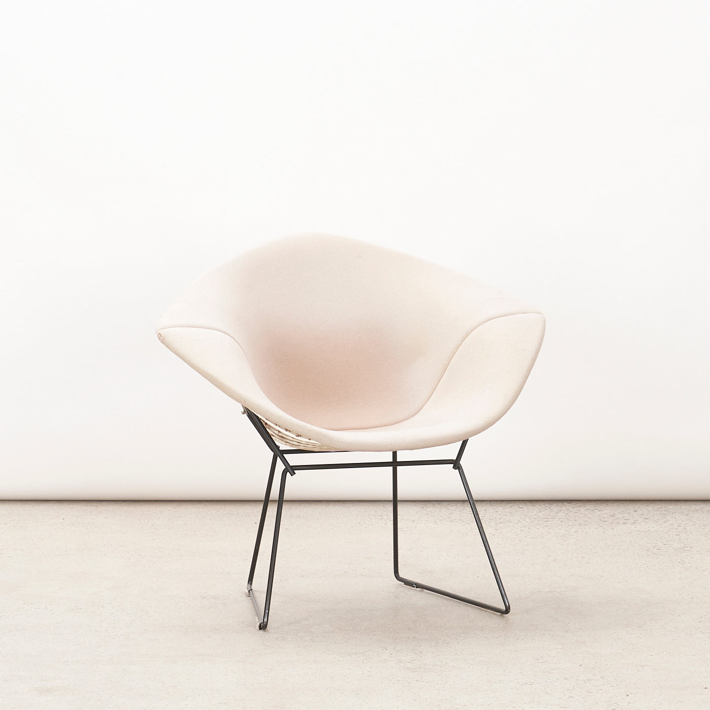 Vintage Bertoia Diamond Chair w/ Upholstered Cover for Knoll