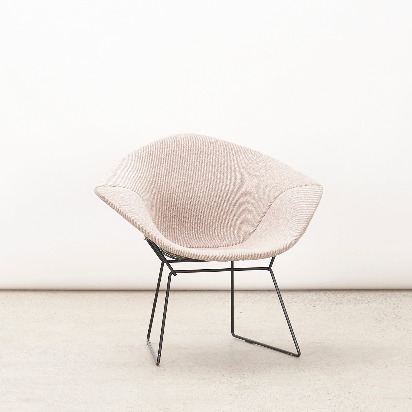 Vintage Bertoia Diamond Chair w/ Upholstered Cover for Knoll