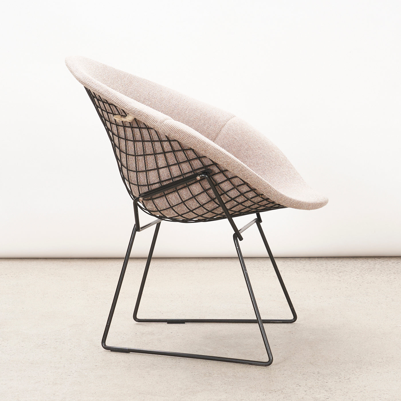 Vintage Bertoia Diamond Chair w/ Upholstered Cover for Knoll