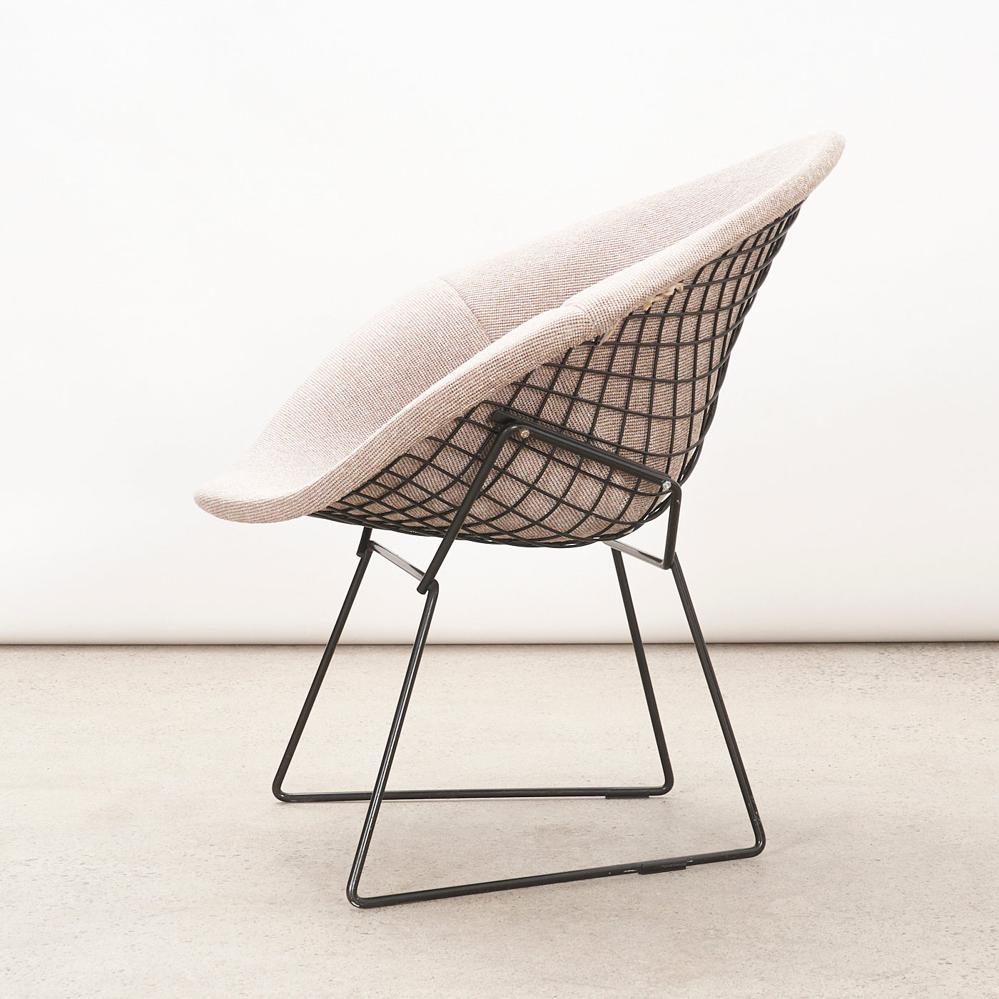 Vintage Bertoia Diamond Chair w/ Upholstered Cover for Knoll