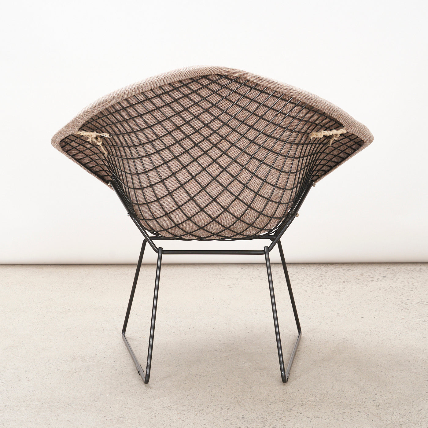 Vintage Bertoia Diamond Chair w/ Upholstered Cover for Knoll
