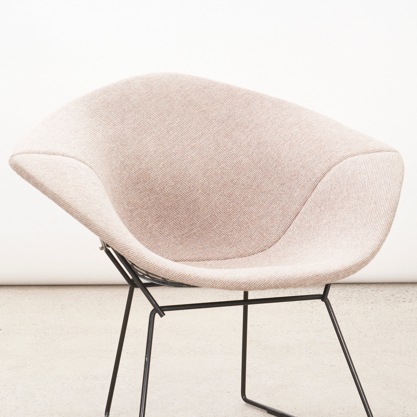 Vintage Bertoia Diamond Chair w/ Upholstered Cover for Knoll