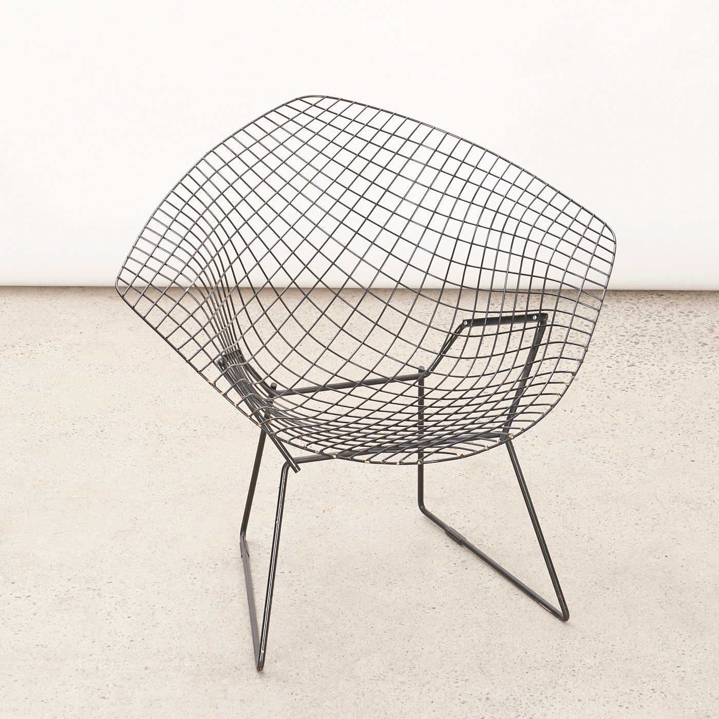 Vintage Bertoia Diamond Chair w/ Upholstered Cover for Knoll