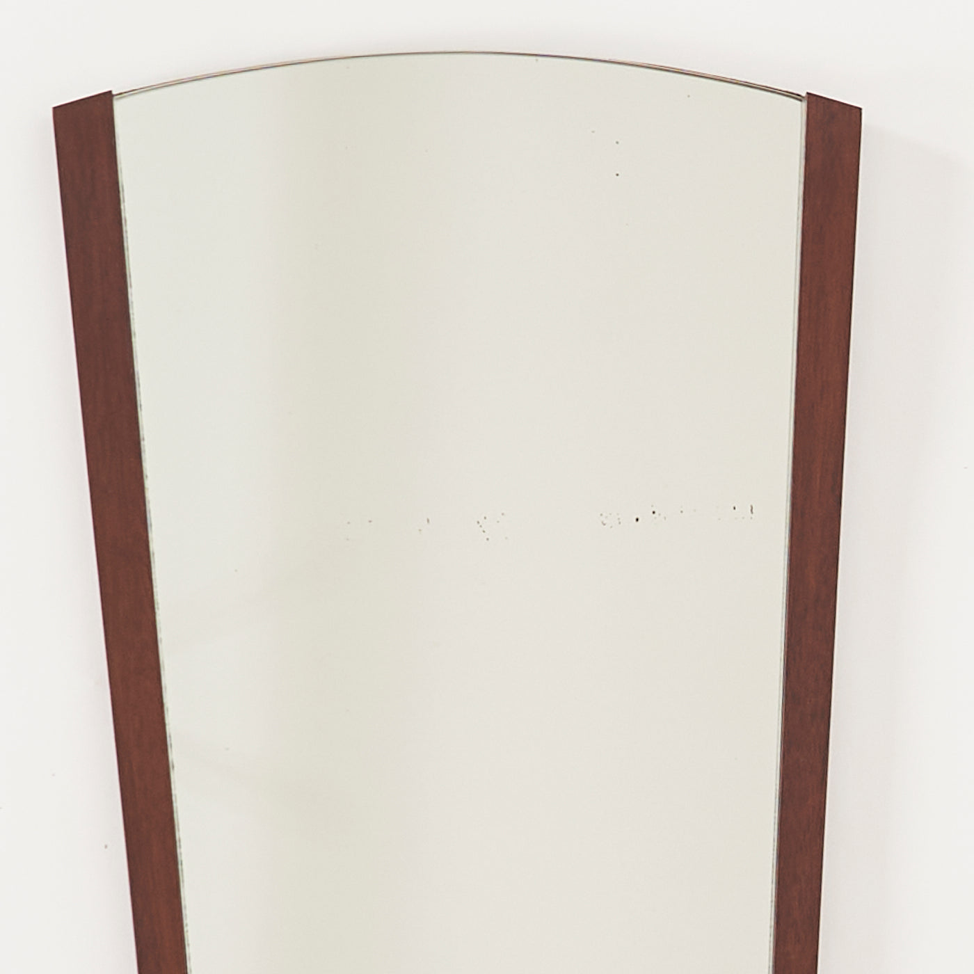 Teak Mirror & Wall-Mounted Shelf