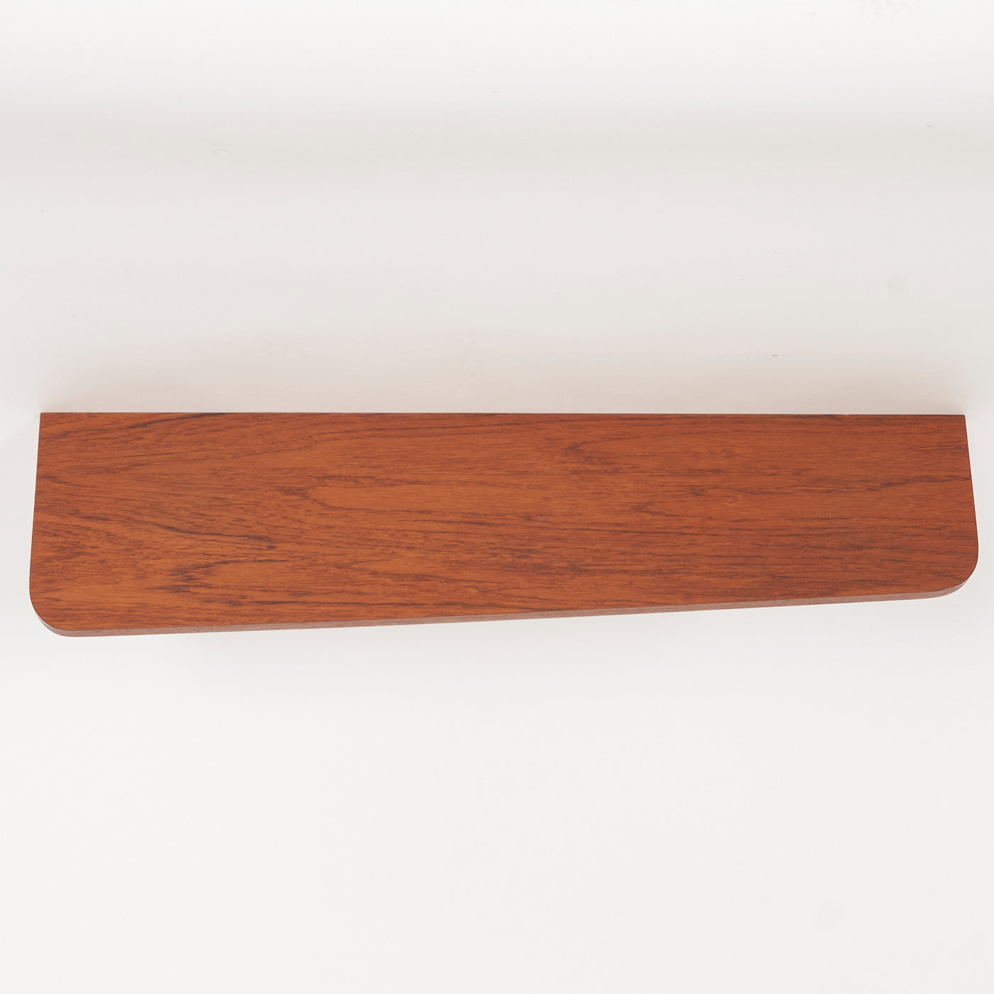 Teak Mirror & Wall-Mounted Shelf