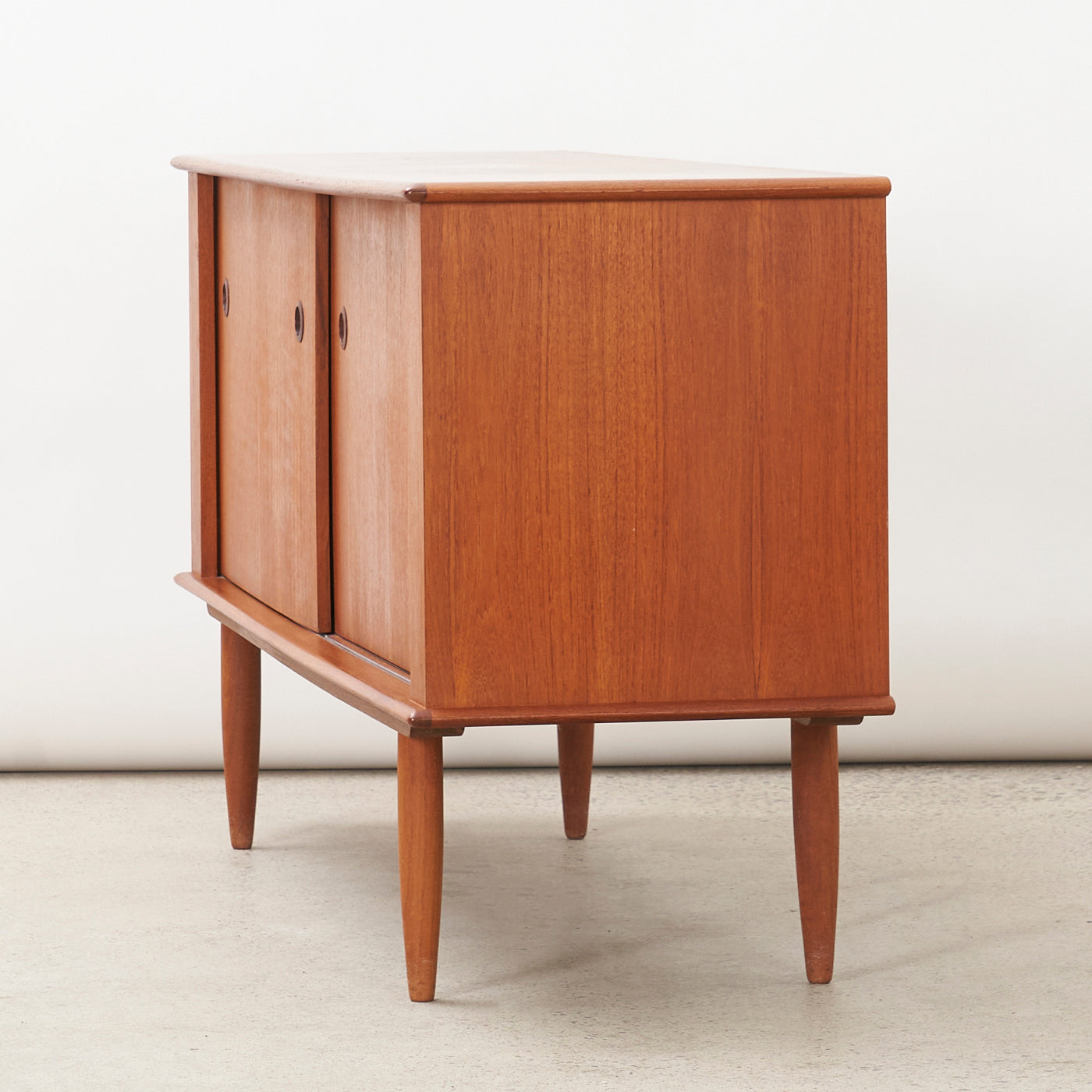 Compact Teak Sideboard