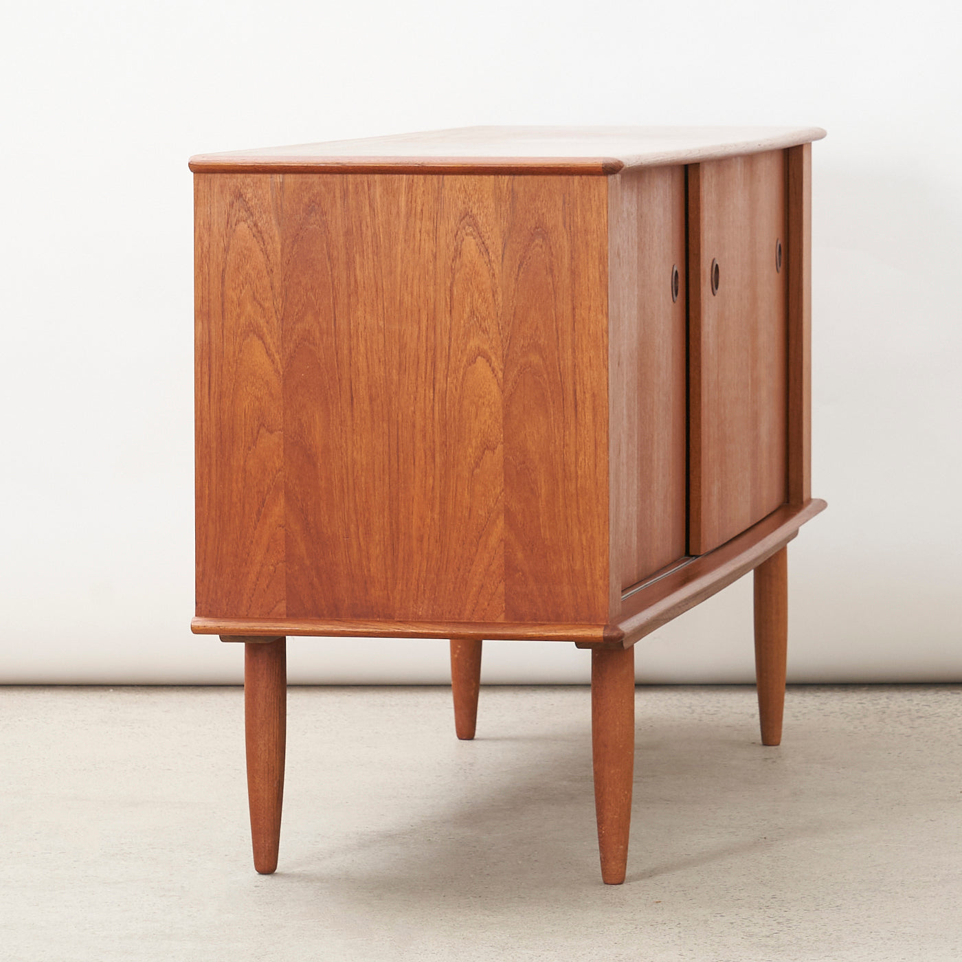 Compact Teak Sideboard