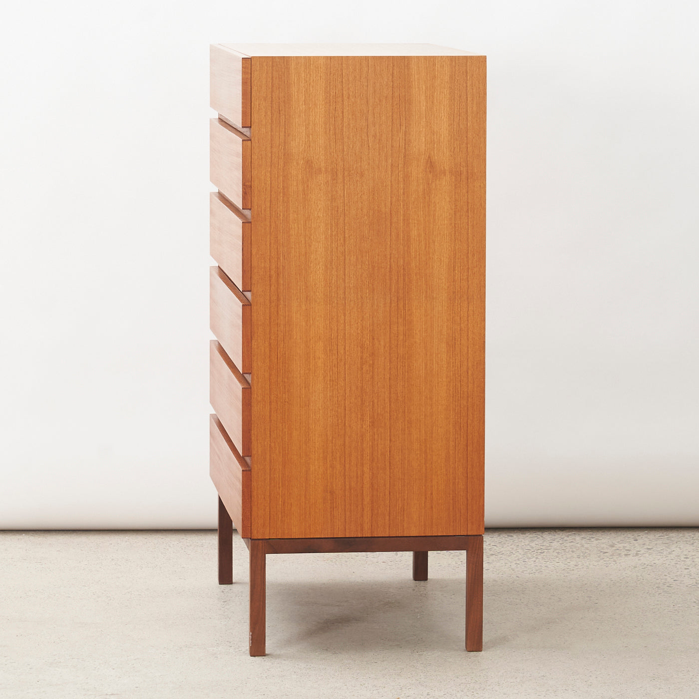 Teak 6 Drawer Dresser by REFF