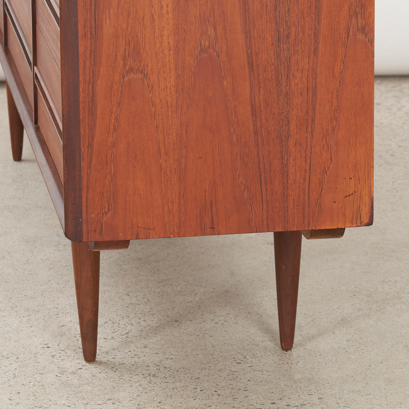 Teak 9 Drawer Dresser by Inter-Continental-Design