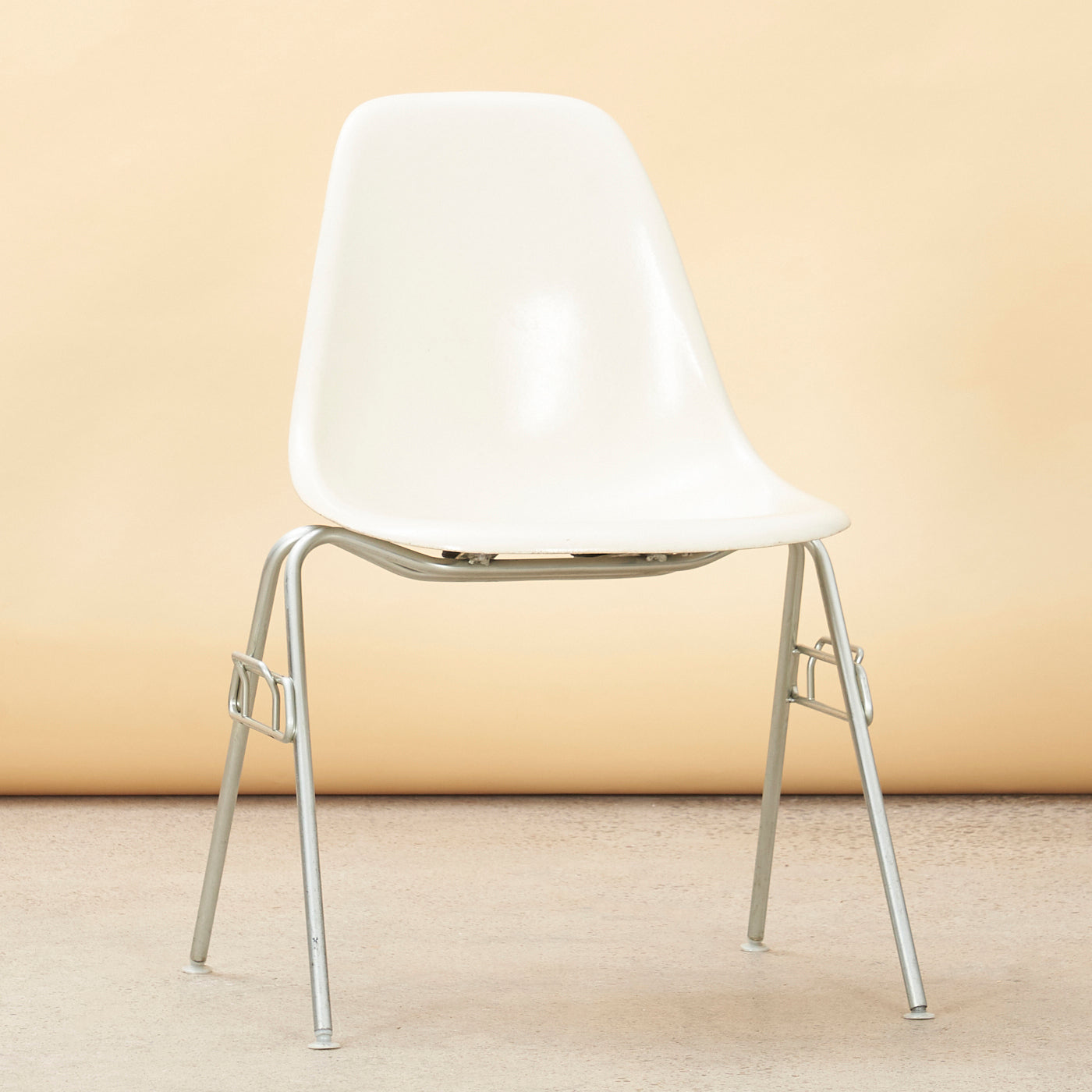 Eames Molded Fiberglass Stacking Chair for Herman Miller