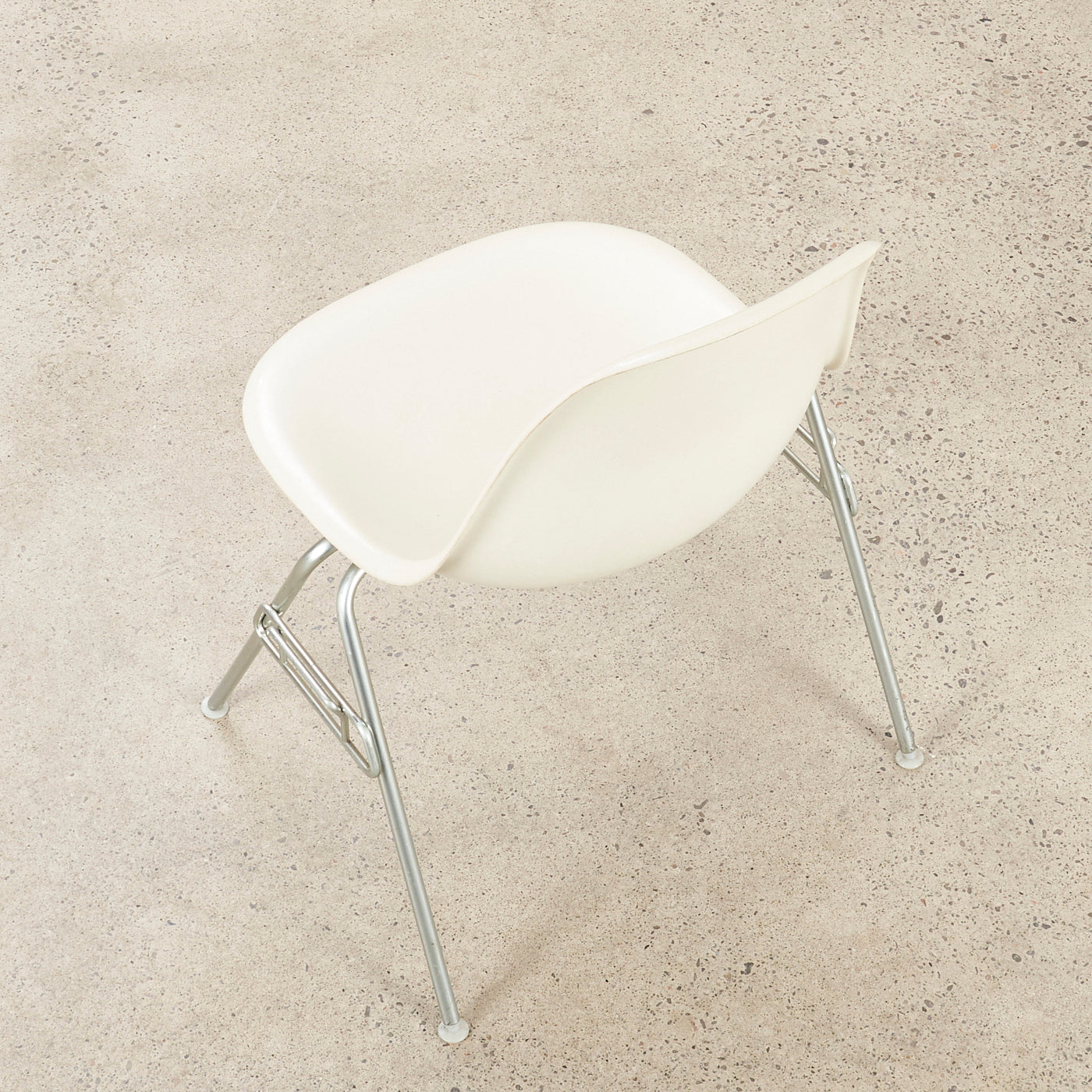 Eames Molded Fiberglass Stacking Chair for Herman Miller