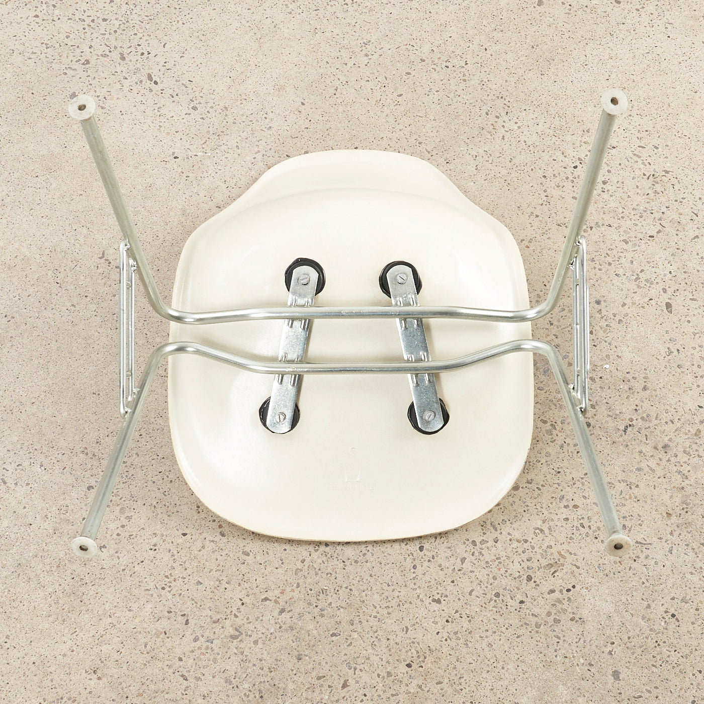 Eames Molded Fiberglass Stacking Chair for Herman Miller