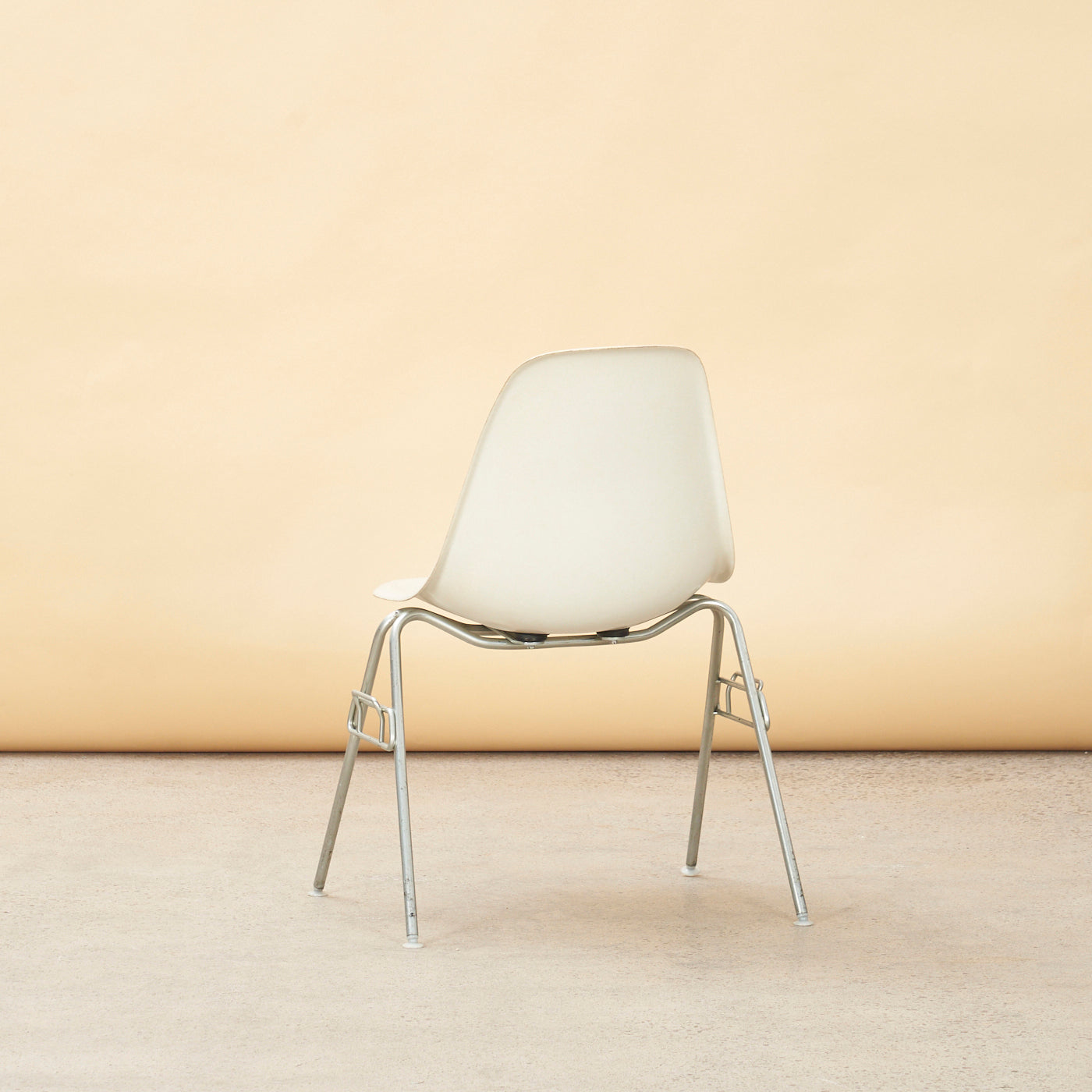 Eames Molded Fiberglass Stacking Chair for Herman Miller