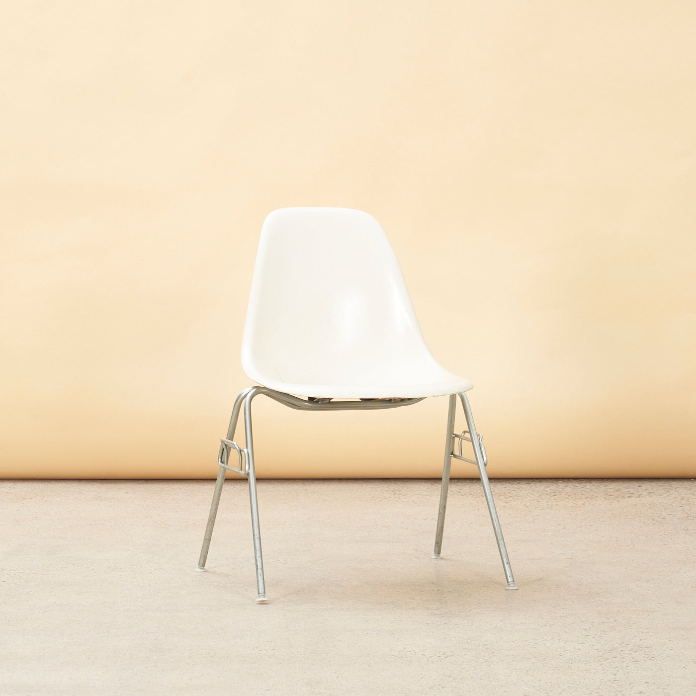 Eames Molded Fiberglass Stacking Chair for Herman Miller
