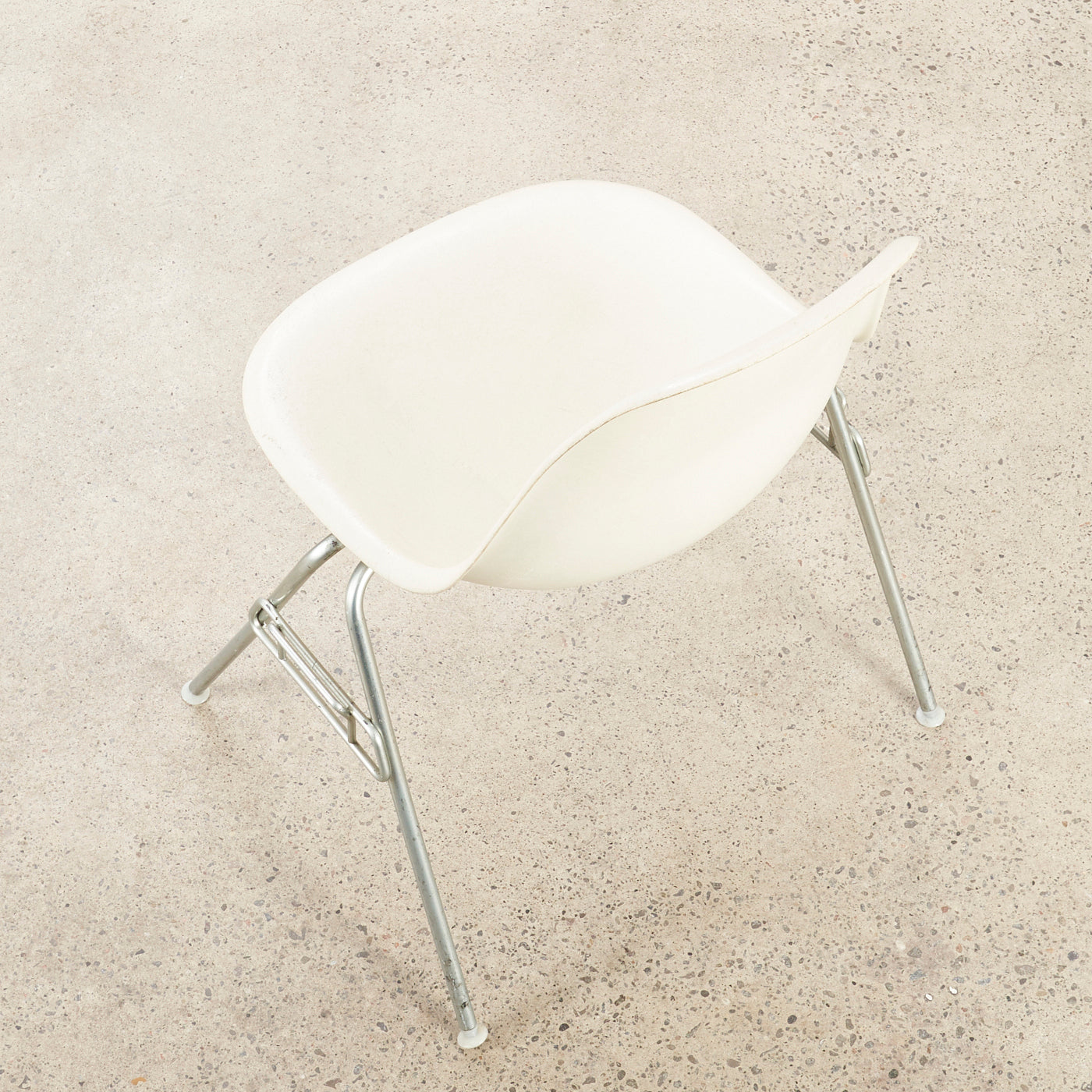 Eames Molded Fiberglass Stacking Chair for Herman Miller