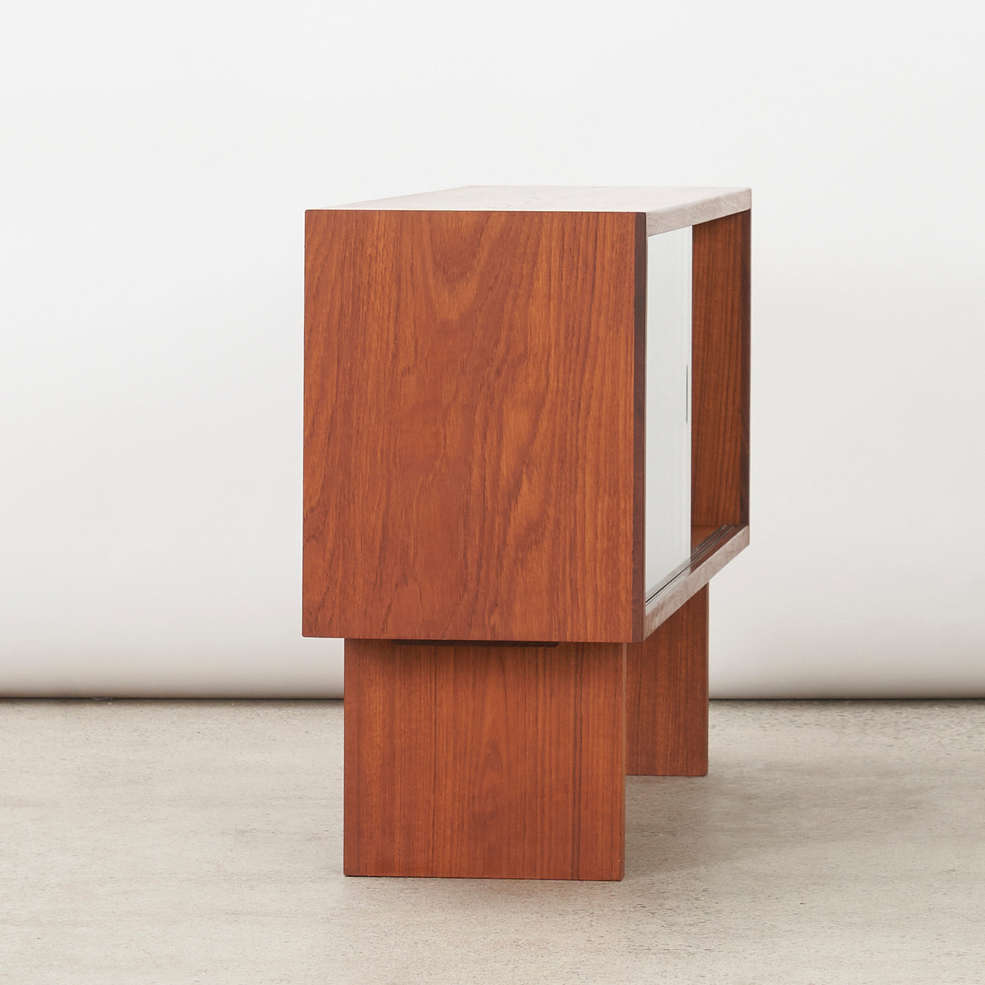 Compact Teak Hutch