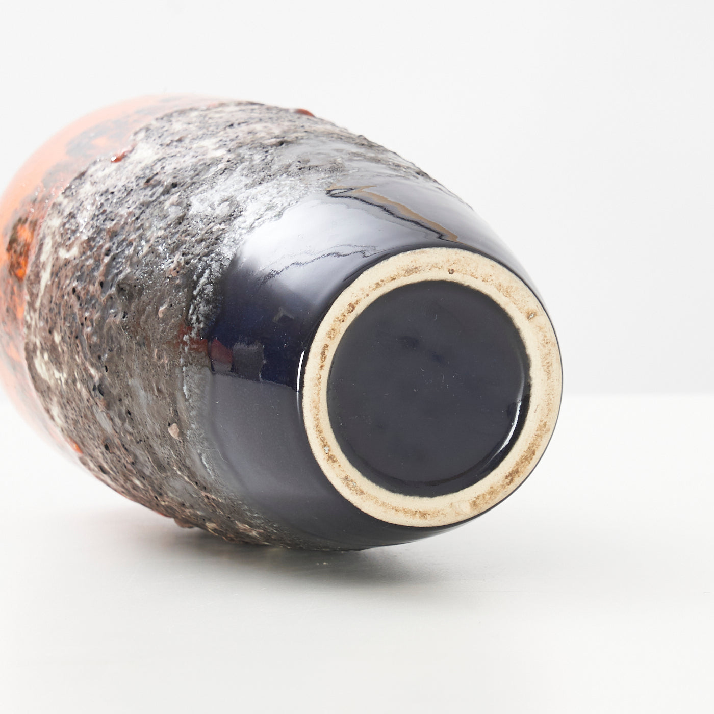 West German Ceramic Lava Vase