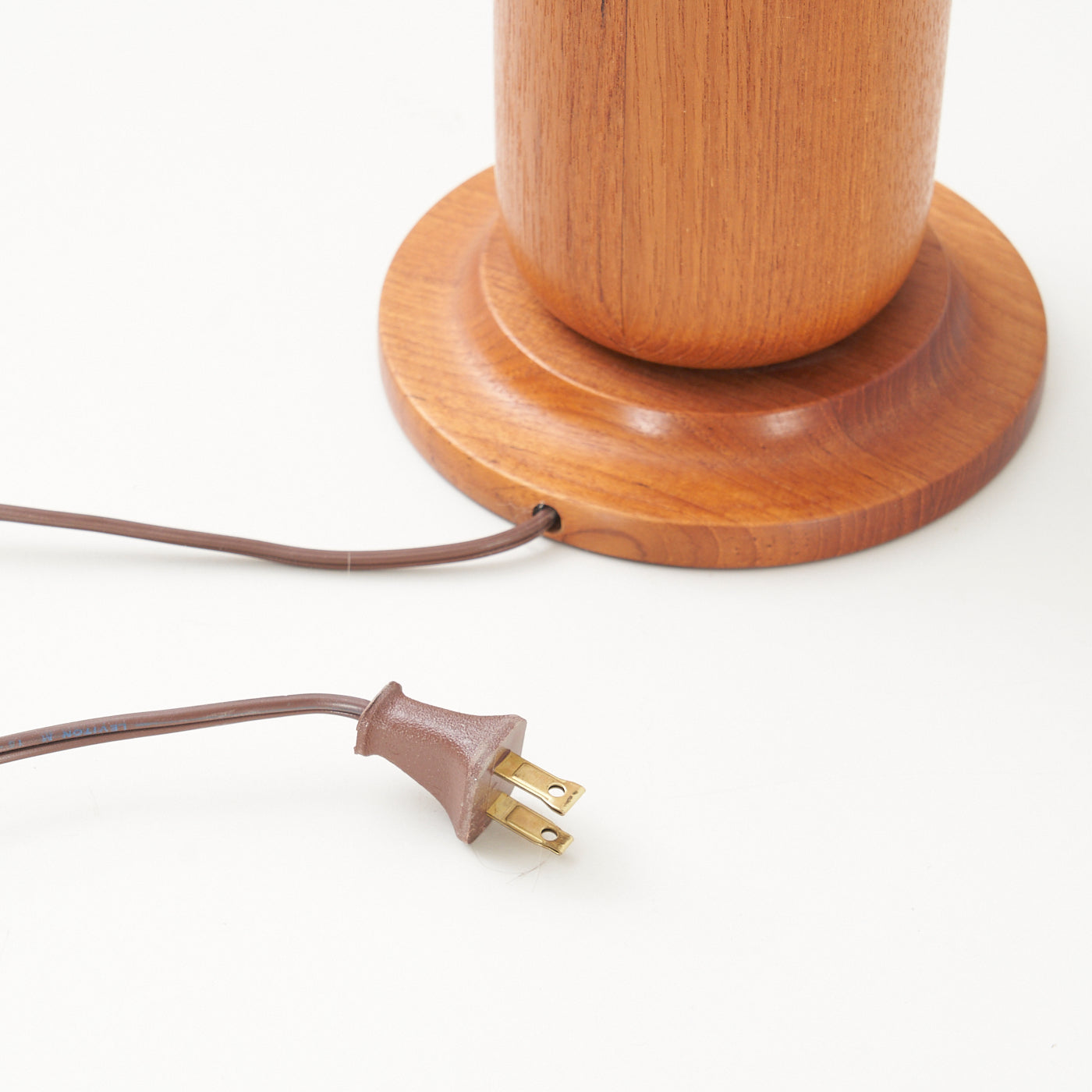 Solid Teak Table Lamp