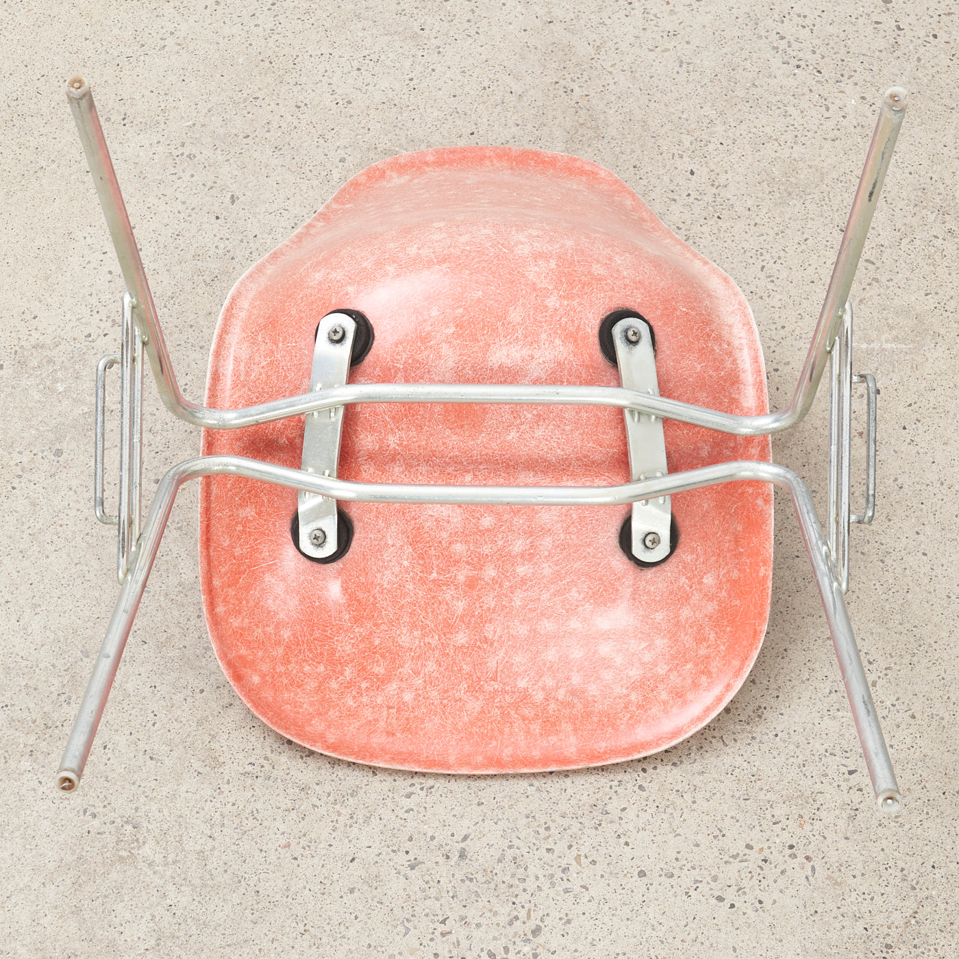 Eames Molded Fiberglass Stacking Chair for Herman Miller