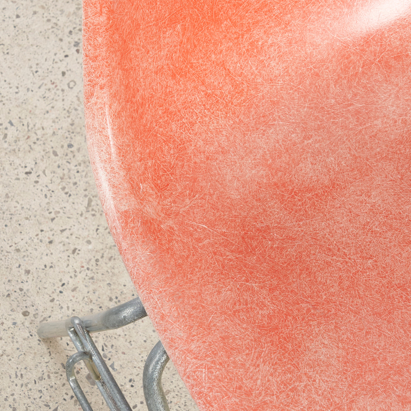 Eames Molded Fiberglass Stacking Chair for Herman Miller