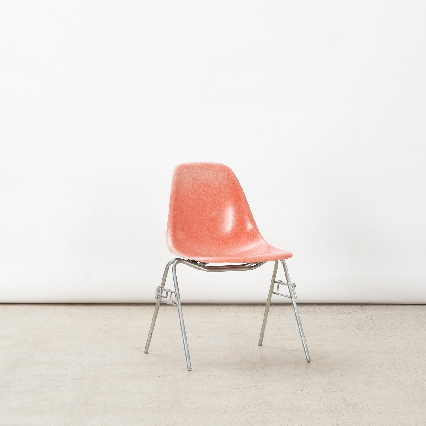 Eames Molded Fiberglass Stacking Chair for Herman Miller