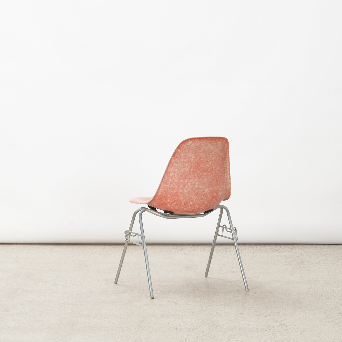 Eames Molded Fiberglass Stacking Chair for Herman Miller