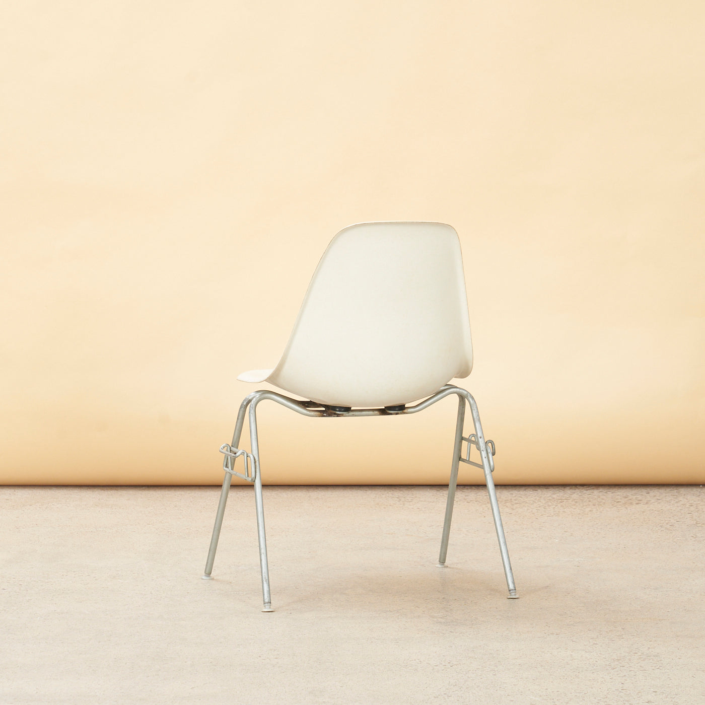 Eames Molded Fiberglass Stacking Chair for Herman Miller